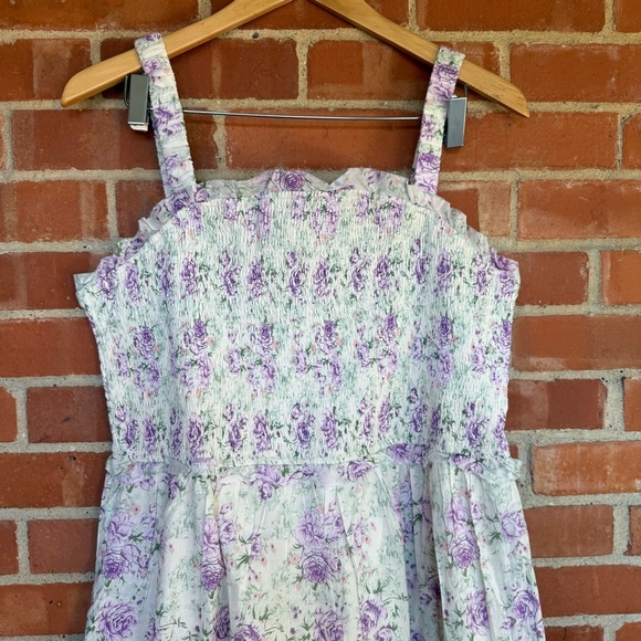 Dress Forum Floral Tiered Maxi Dress Size 2XL EUC - Picture 2 of 7
